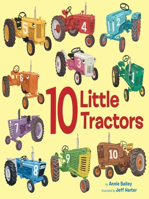 cover image of 10 Little Tractors